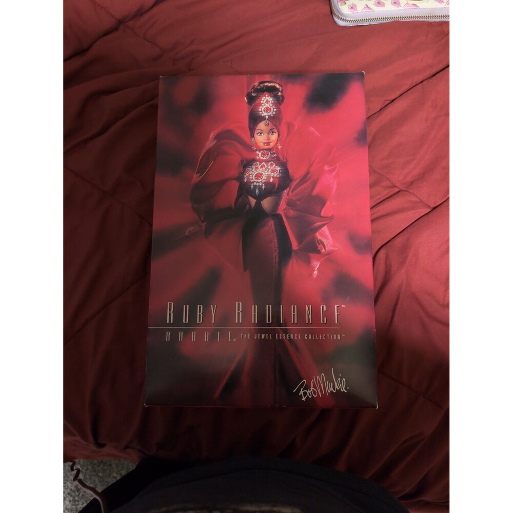 Bob Mackie Ruby Radiance (The Jewel Essence Collection) Barbie (Light Damage)